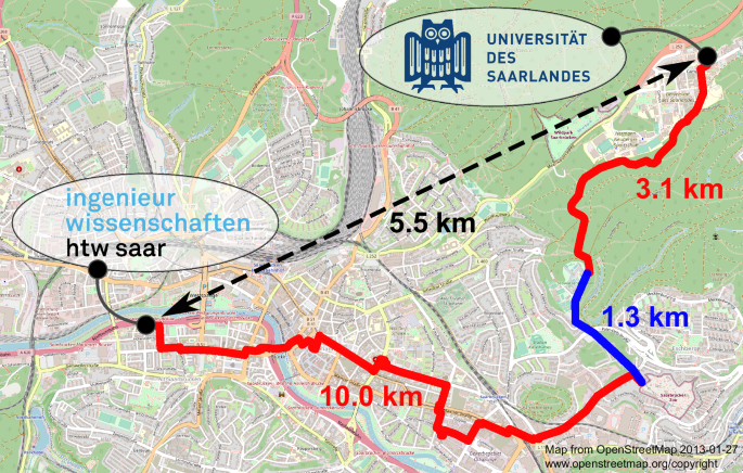 Demonstration of quantum network protocols over a 14-km urban fiber link