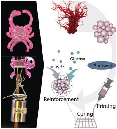 3D Printable κ-Carrageenan-Based Granular Hydrogels