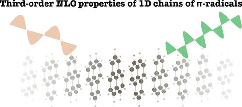 Theoretical Study on the Correlation between Open-Shell Electronic Structures and Third-Order Nonlinear Optical Properties in One-Dimensional Chains of π-Radicals