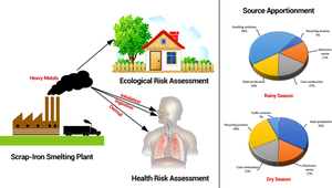 Heavy Metals Analysis in the Vicinity of a Northcentral Nigeria Major Scrap-Iron Smelting Plant