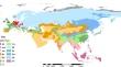 Spatio-temporal variation mechanisms of hydrogen and oxygen isotopes in precipitation in eurasian continent under climate change