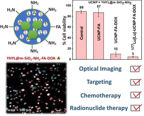 Li-Doped NaYF4:Ho,Yb Upconversion Nanoparticles for Chemotherapy and Radionuclide Therapy of Cancer