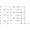 Quantum routing with teleportation