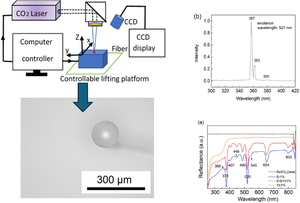 Fabrication of sol-gel derived homogeneously doped Er3+/Yb3+:SiO2 microspheres using laser melting