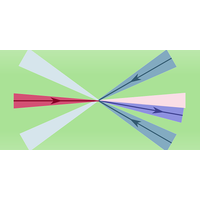 Fundamental constants from photon-photon scattering in three-beam collisions