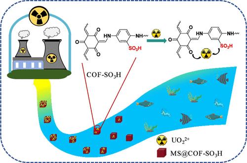 Ultratrace Uranium Removal by Covalent Organic Frameworks on an In-Situ-Decorated Sponge as Integral Materials