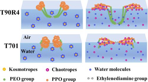 Effect of Hofmeister Anions Series on the Langmuir Film of Tetronic 90R4 and Tetronic 701 Block Copolymers.