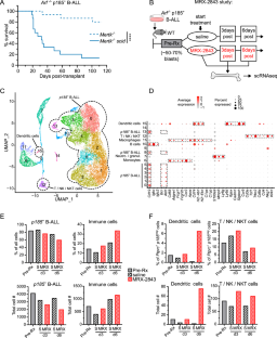 MERTK inhibition selectively activates a DC – T-cell axis to provide anti-leukemia immunity