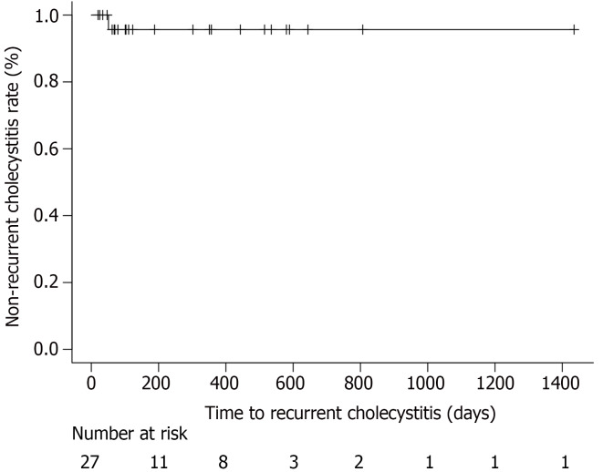 Benefits of endoscopic gallbladder stenting following percutaneous transhepatic gallbladder drainage.