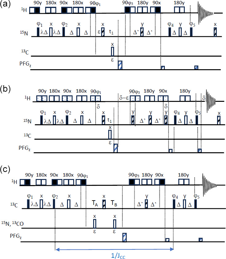 PRESERVE: adding variable flip-angle excitation to transverse relaxation-optimized NMR spectroscopy.