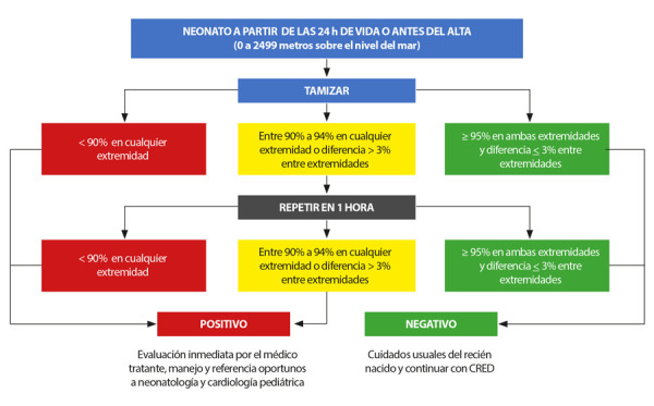 [Neonatal screening for critical congenital heart diseases in Peru: an urgent call].