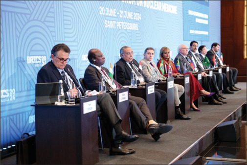 A Report on the "Brics International Forum on Nuclear Medicine" June 19-21, 2024, Saint Petersburg, Russia.