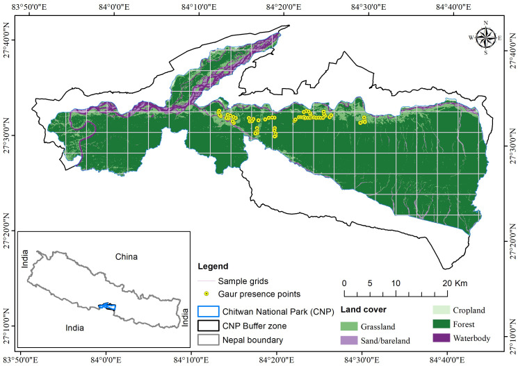 Ecological and anthropogenic factors influencing the Summer habitat use of <i>Bos gaurus</i> and its conservation threats in Chitwan National Park, Nepal.