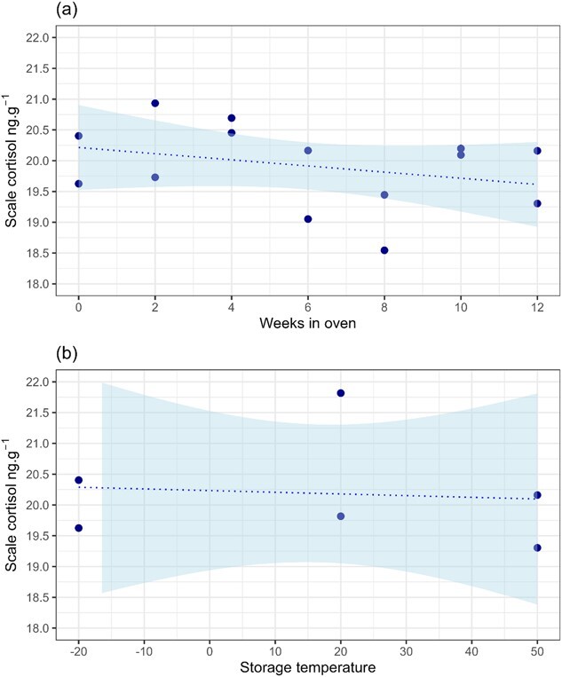Cortisol in fish scales remains stable during extended periods of storage.