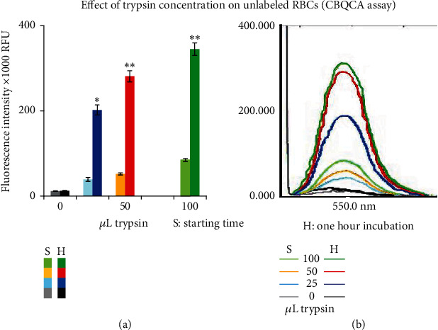 Proteolysis Assays With Conserved or Aminofluorescein-Labeled Red Blood Cells.