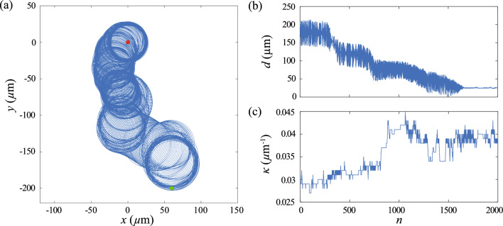 Reinforcement learning of biomimetic navigation: a model problem for sperm chemotaxis