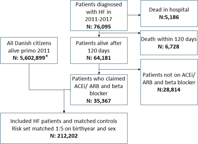 Excess Risk of Mortality and Hospitalization in Patients with Heart Failure According to Age and Comorbidity - A Nationwide Register Study.