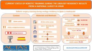 Current status of robotic training during the urology residency: results from a national survey in Spain