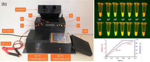 Robust and low-cost open-source device for detecting infectious microorganisms by loop-mediated isothermal amplification