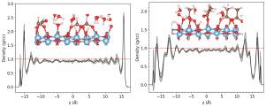 Long timescale molecular dynamics simulations of carboxylic acid-modified anatase TiO2(101)-water interfaces using ab-initio deep neural network potentials