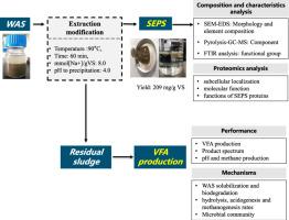 A novel strategy for waste activated sludge treatment: Recovery of structural extracellular polymeric substances and fermentative production of volatile fatty acids