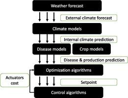 An optimized approach to hourly temperature and humidity setpoint generation for reducing tomato disease and saving power cost in greenhouses