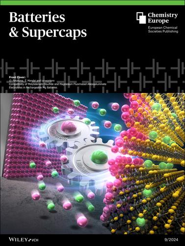 Cover Picture: Compatibility of Molybdenum Disulfide and Magnesium Fluorinated Alkoxyaluminate Electrolytes in Rechargeable Mg Batteries (Batteries & Supercaps 9/2024)