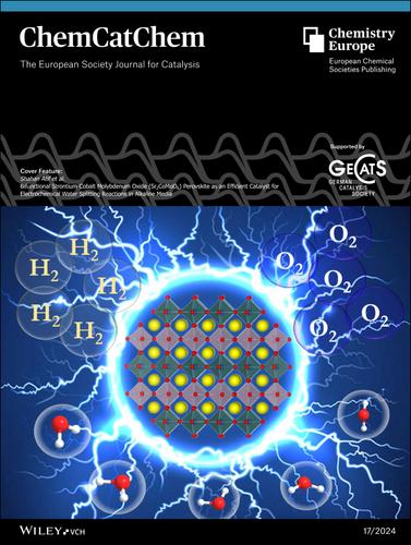 Cover Feature: Bifunctional Strontium Cobalt Molybdenum Oxide (Sr2CoMoO6) Perovskite as an Efficient Catalyst for Electrochemical Water Splitting Reactions in Alkaline Media (ChemCatChem 17/2024)