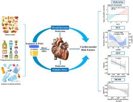 Thyroid hormones and oxidative stress moderated the association between urinary phthalate metabolites and cardiovascular risk factors