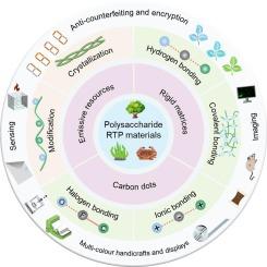 Natural polysaccharide-based room-temperature phosphorescence materials: Designs, properties, and applications