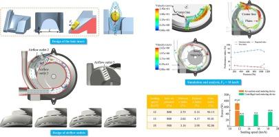 Research on a centrifugal high-speed precision seed metering device for maize with airflow-assisted seed filling and cleaning