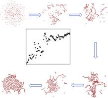 Molecular dynamics simulation study of graphene synthesis by rotating arc plasma