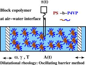 Dilatational rheological studies on the surface micelles of Poly(styrene)-b-Poly(4-vinyl pyridine) block copolymer at the air-water interface