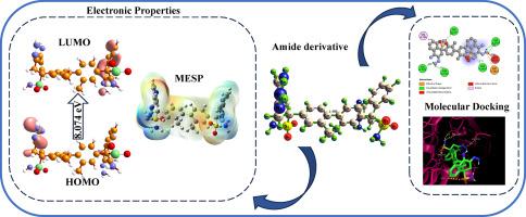 Comprehensive computational and pharmacokinetic investigation of an amide derivative (C34H34N8O4S2) as a potential drug candidate for tuberculosis: Unraveling structural analysis and reactivity descriptors