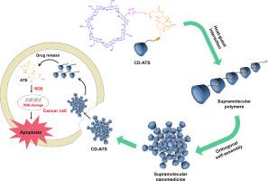 In situ self-assembly of artesunate-β-cyclodextrin supramolecular nanomedicine as potential anti-cancer prodrug