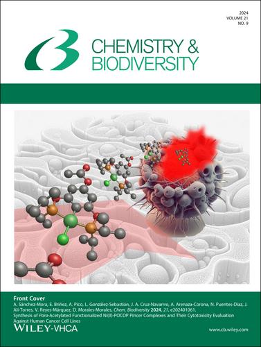 Front Cover: Synthesis of Para-Acetylated Functionalized Ni(II)-POCOP Pincer Complexes and Their Cytotoxicity Evaluation Against Human Cancer Cell Lines (Chem. Biodiversity 9/2024)