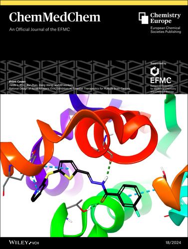 Front Cover: Rational Design of Novel Allosteric EYA2 Inhibitors as Potential Therapeutics for Multiple Brain Cancers (ChemMedChem 18/2024)