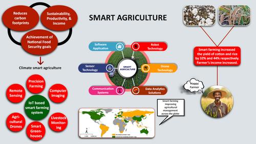 Role of Smart Agriculture Techniques in Food Security: A Systematic Review