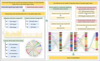 Cross-scale characteristics and emission reduction pathways of trade-embodied carbon flows in the global supply Chains