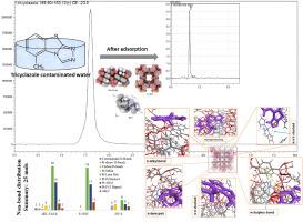 Removal of tricyclazole residues from water by sorption on metal organic frameworks (MOFs): A theoretical insight of the experimental data