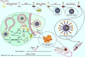 Synthesis of targeted doxorubicin-loaded gold nanorod −mesoporous manganese dioxide core–shell nanostructure for ferroptosis, chemo-photothermal therapy in vitro and in vivo