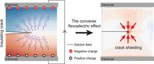 Modulating the fracture behavior of interface cracks via electric field gradient in flexoelectric solids