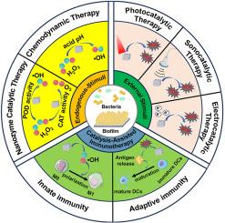 Nanocatalytic medicine enabled next-generation therapeutics for bacterial infections