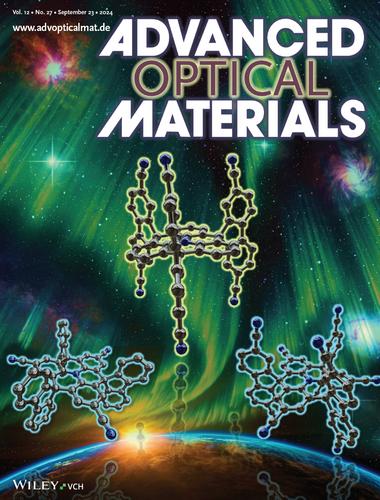 Control of Photoinduced Charge Transfer Through Selective Cyanation of Spirofluorene-Bridged N-Heterotriangulenes (Advanced Optical Materials 27/2024)