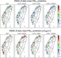 Enhancing real-time PM2.5 forecasts: A hybrid approach of WRF-CMAQ model and CNN algorithm