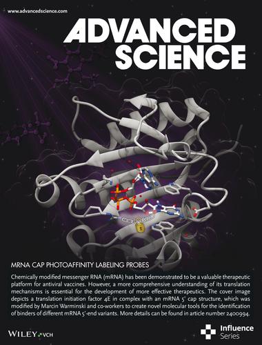 Photoactivatable mRNA 5′ Cap Analogs for RNA-Protein Crosslinking (Adv. Sci. 36/2024)