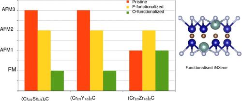 Surface Passivation and Tunable Magnetic Properties of Cr-Based MXenes