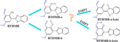 Theoretical Investigation on Proton Transfer Directionality and Dynamics Behavior of 3-(Benzo[d]thiazol-2-yl)-2-hydroxy-5-methoxybenzaldehyde with Two Asymmetric Proton Acceptors