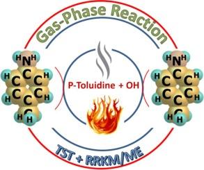 Investigation on the Gas-Phase reaction of OH radicals with p-Toluidine