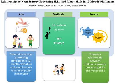 Relationship between sensory processing skills and motor skills in 12-month-old infants